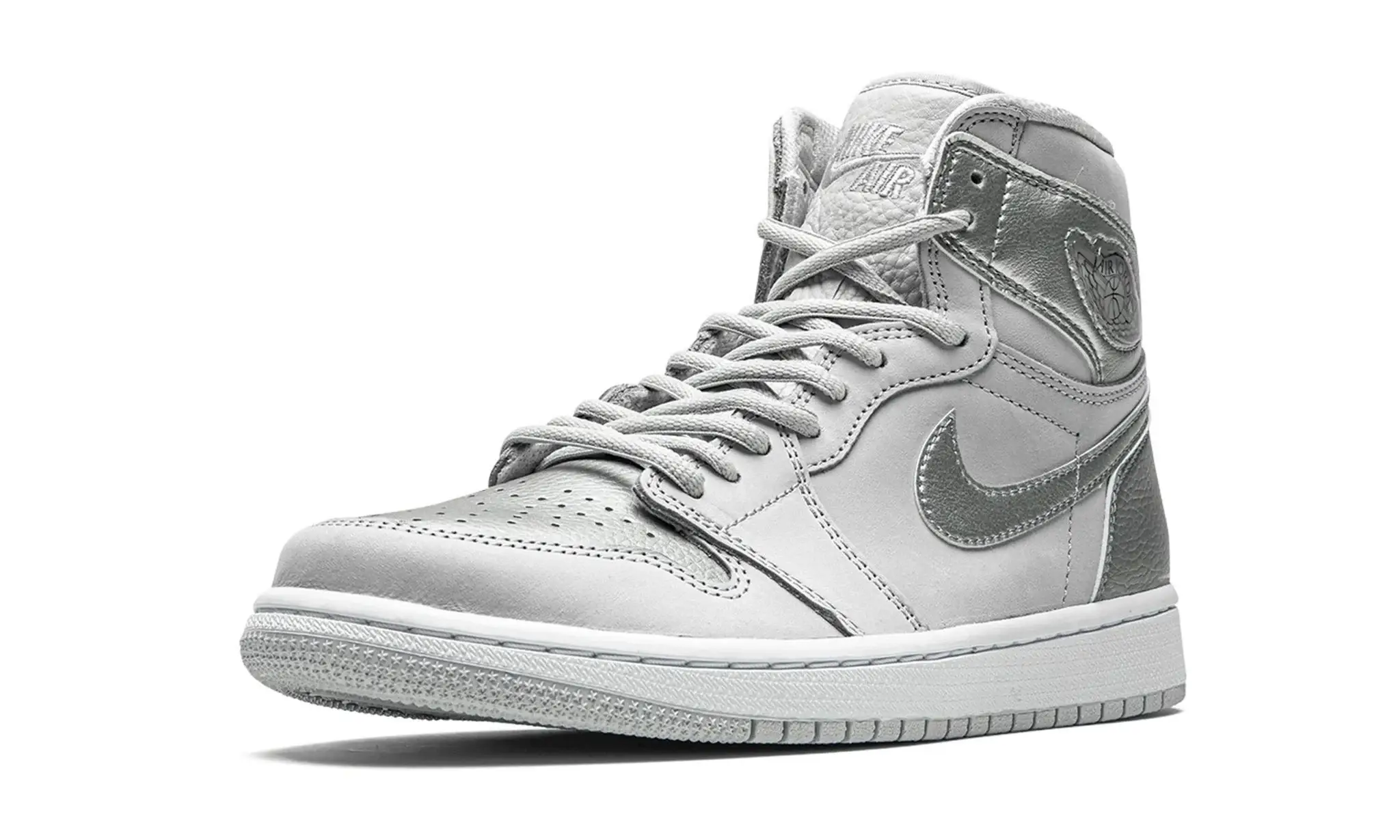 Tênis Air Jordan 1 High "CO. Japan" Cinza / Prata - DC1788-029 - Image 3