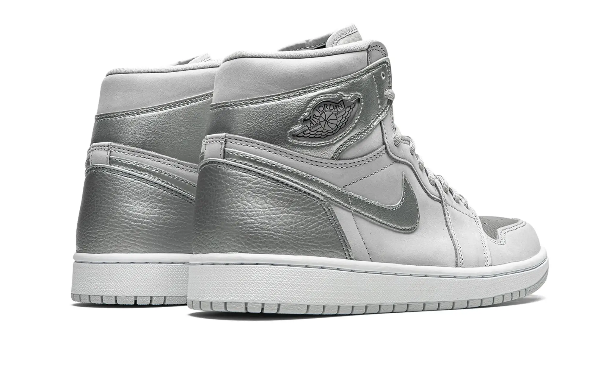 Tênis Air Jordan 1 High "CO. Japan" Cinza / Prata - DC1788-029 - Image 4