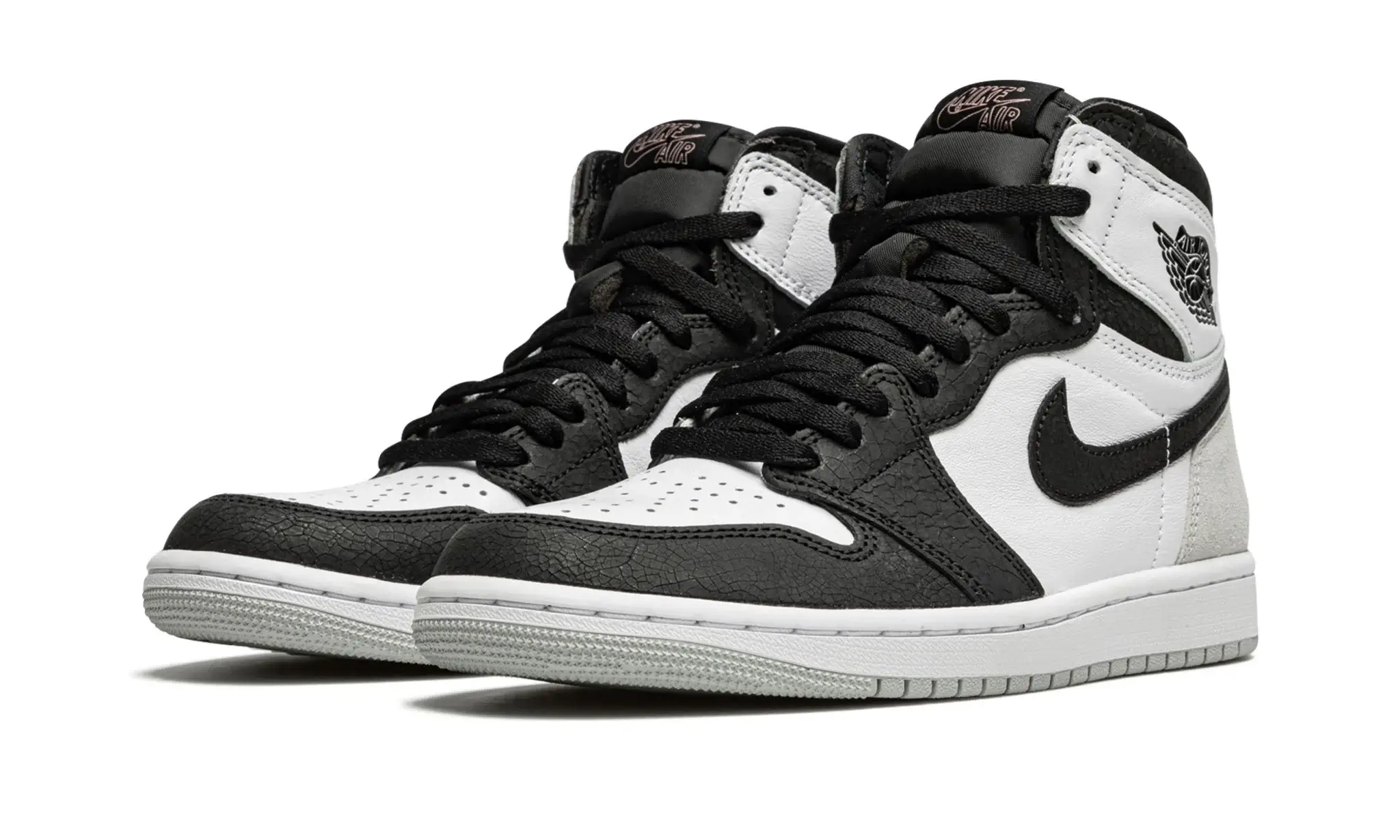 Tênis Air Jordan 1 High "Stage Haze" Cinza / Preto - 555088-108 - Image 2