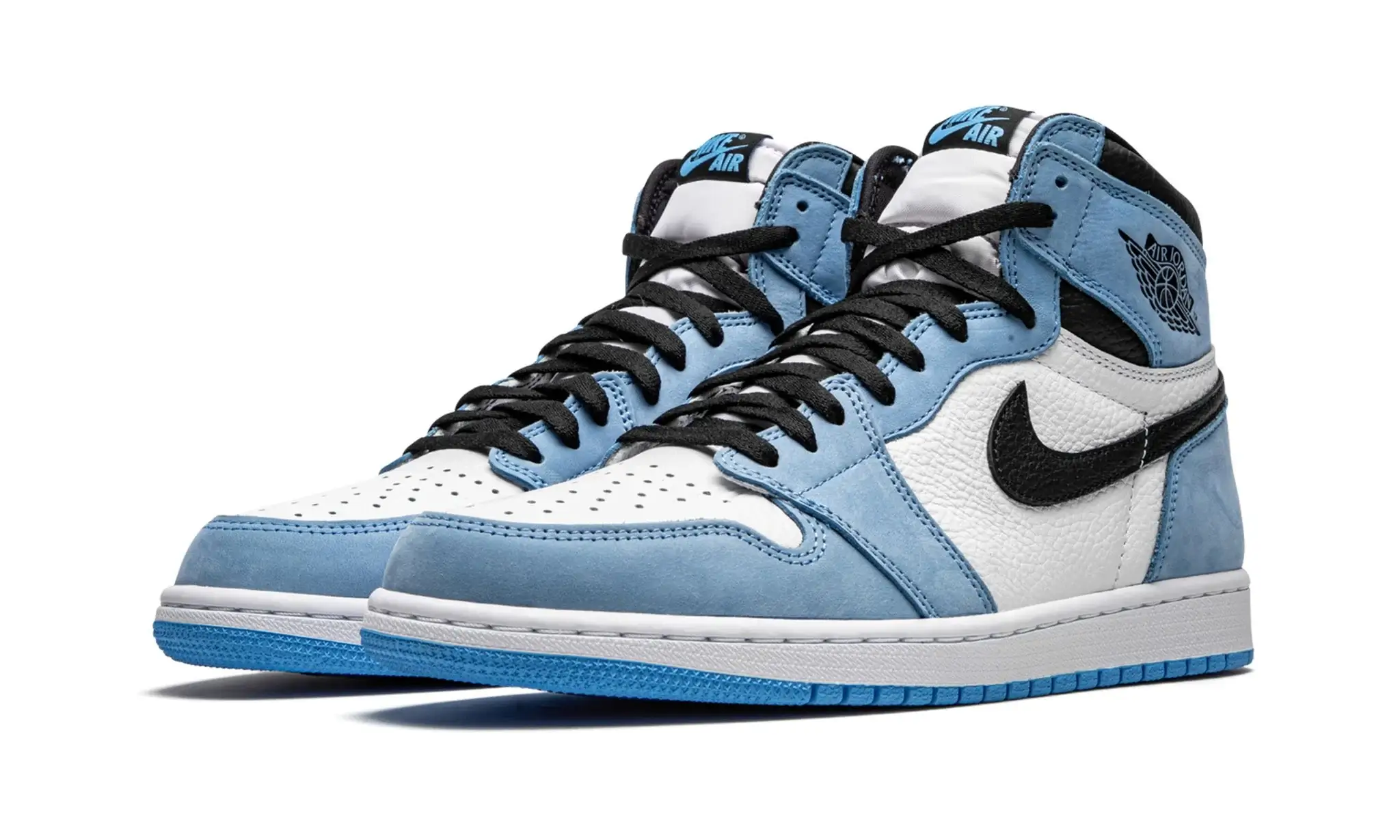 Tênis Air Jordan 1 High "University Blue" Azul / Branco - 555088-134 - Image 2