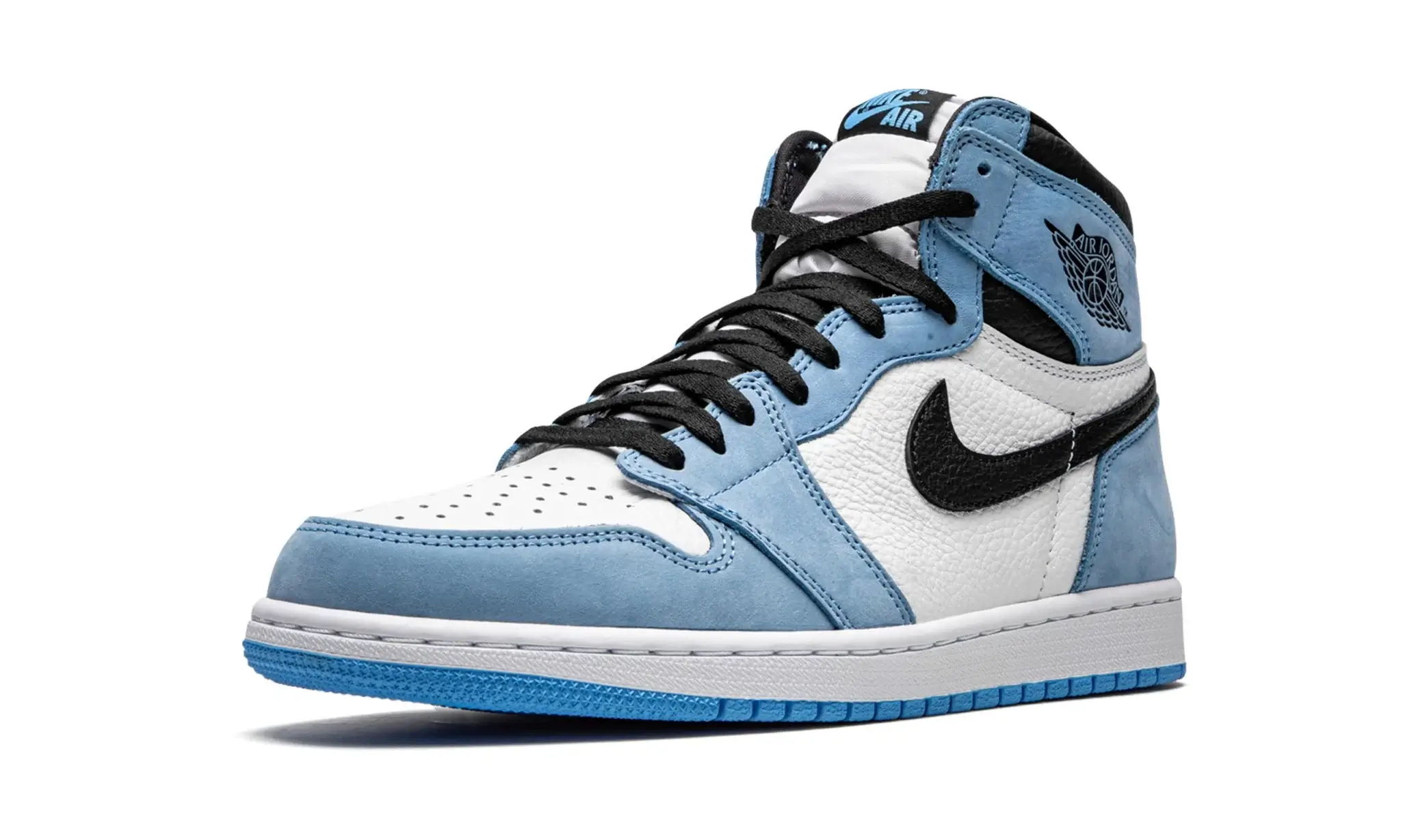 Tênis Air Jordan 1 High "University Blue" Azul / Branco - 555088-134 - Image 3