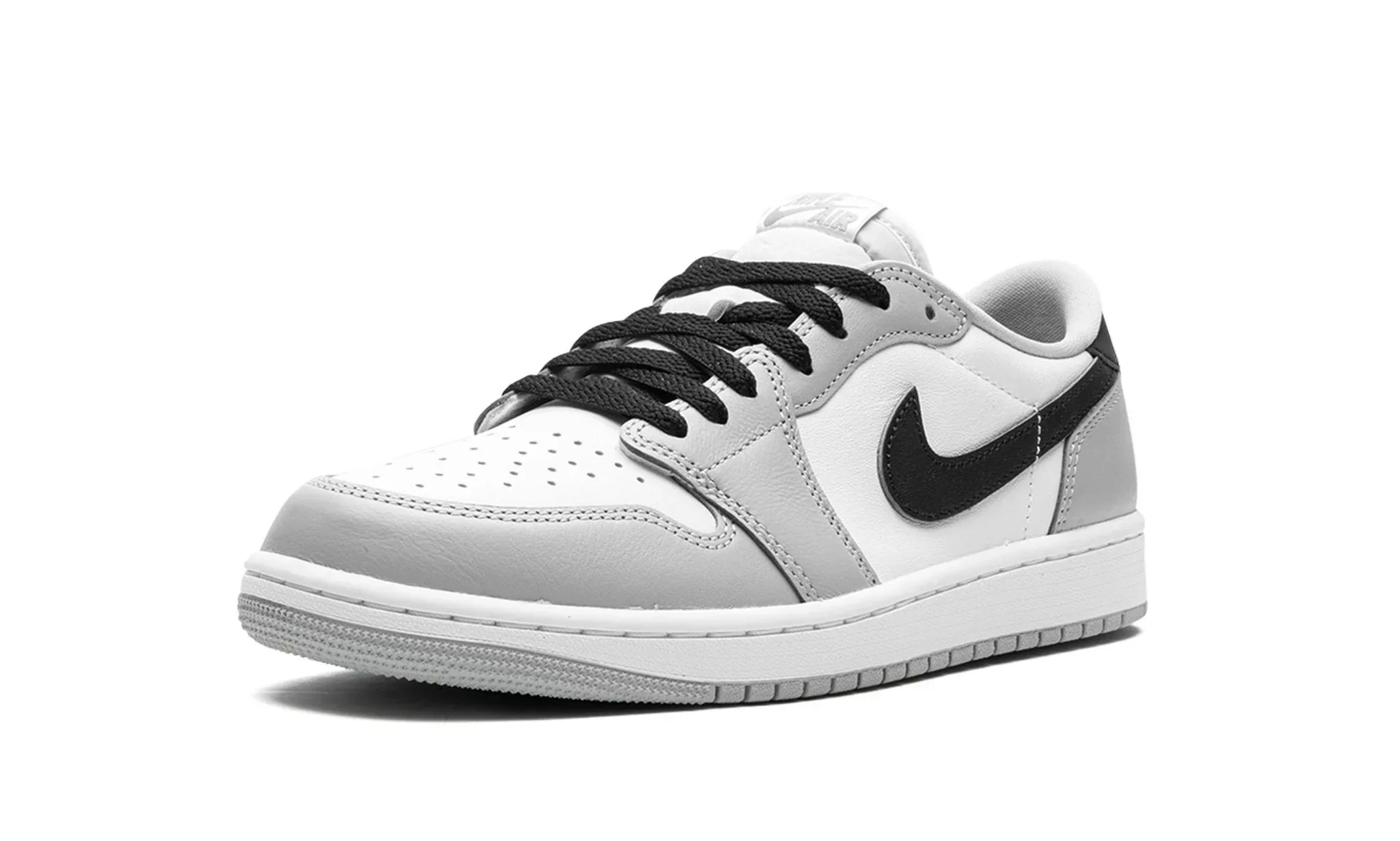 Tênis Air Jordan 1 Low "Barons" Cinza - CZ0790-110 - Image 4