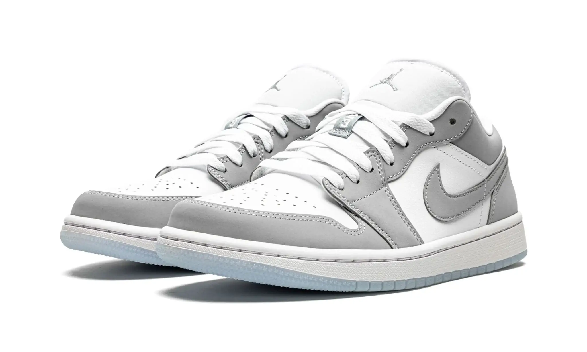 Tênis Air jordan 1 Low Feminino "Wolf Grey" Cinza / Branco - DC0774-105 - Image 2