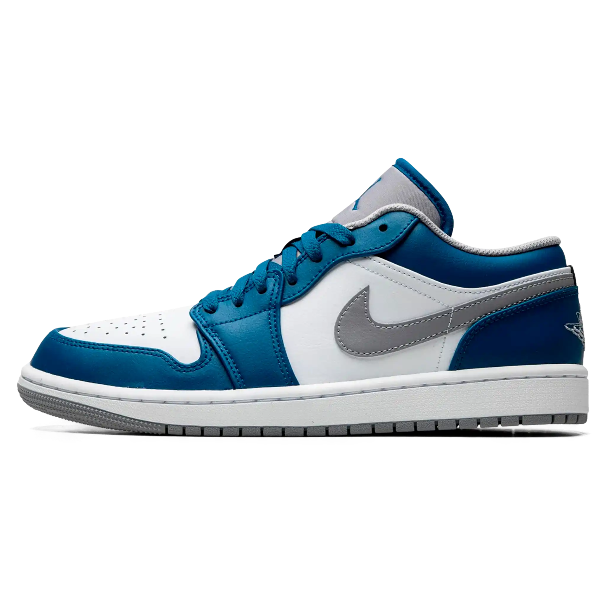 Tênis Air jordan 1 Low "True Blue" Azul - 553558-412