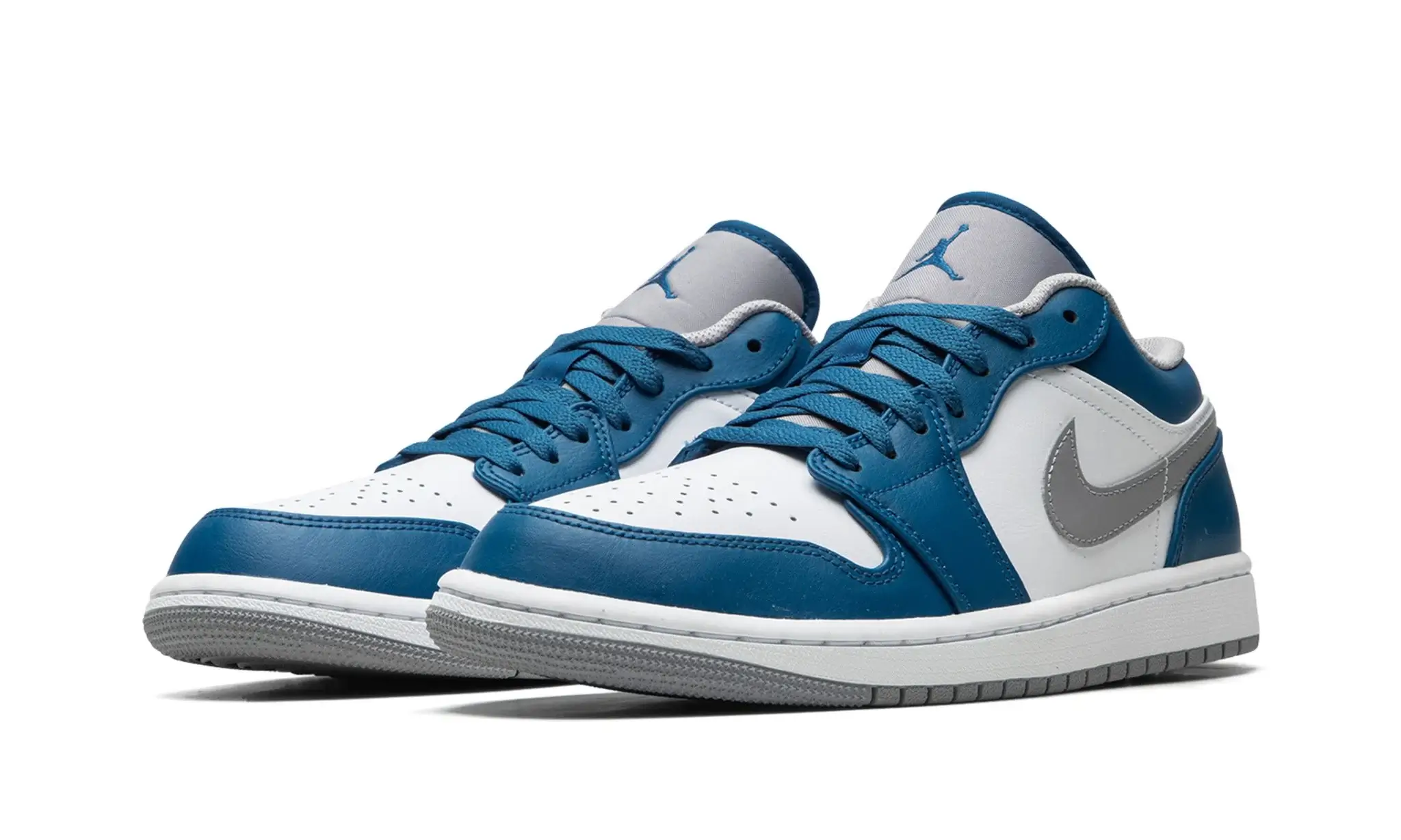Tênis Air jordan 1 Low "True Blue" Azul - 553558-412 - Image 2