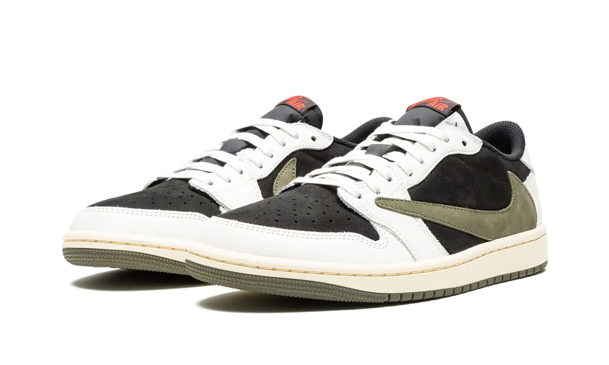 Tênis Air Jordan 1 Low x Travis Scott "Olive" - DM7866-200 - Image 2