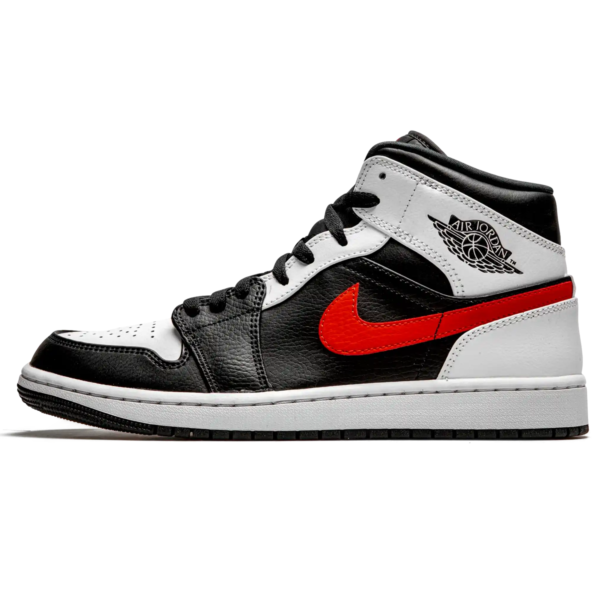 Tênis Air Jordan 1 Mid "Chile Red" - 554724-075