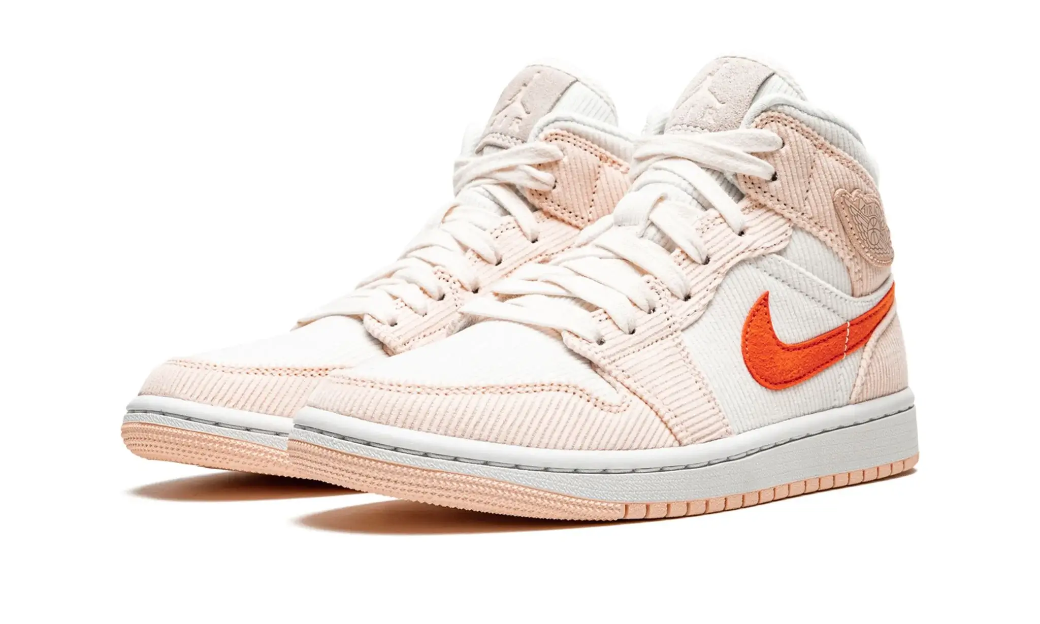 Tênis Air Jordan 1 Mid Feminino "Corduroy" Bege - DA8009-108 - Image 2