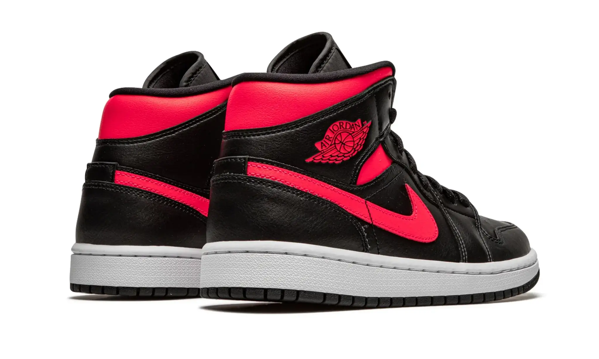 Tênis Air Jordan 1 Mid Feminino "Siren Red" Preto / Rosa - BQ6472-004 - Image 3