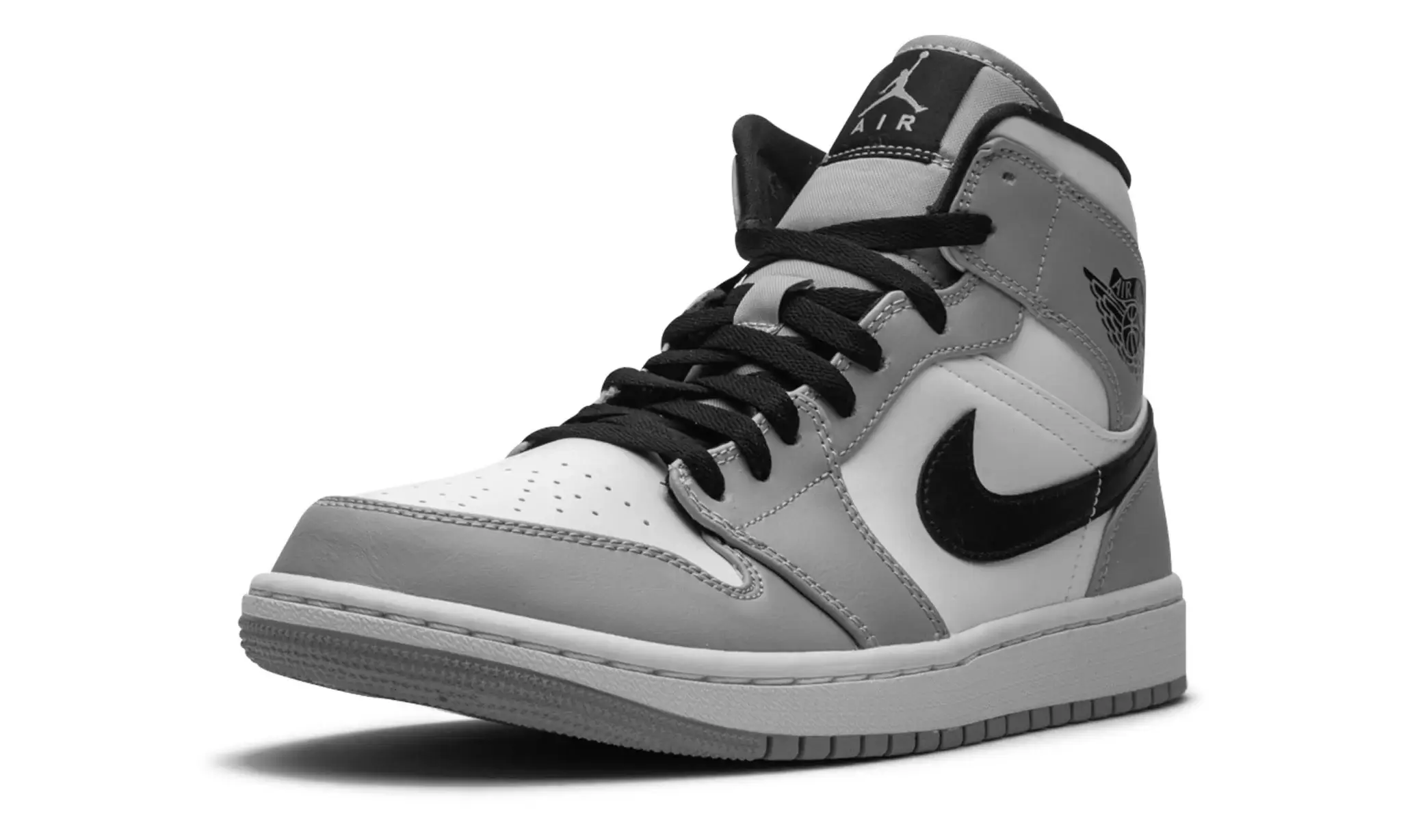 Tênis Air Jordan 1 Mid "Smoke Grey" - 554724-092 - Image 4