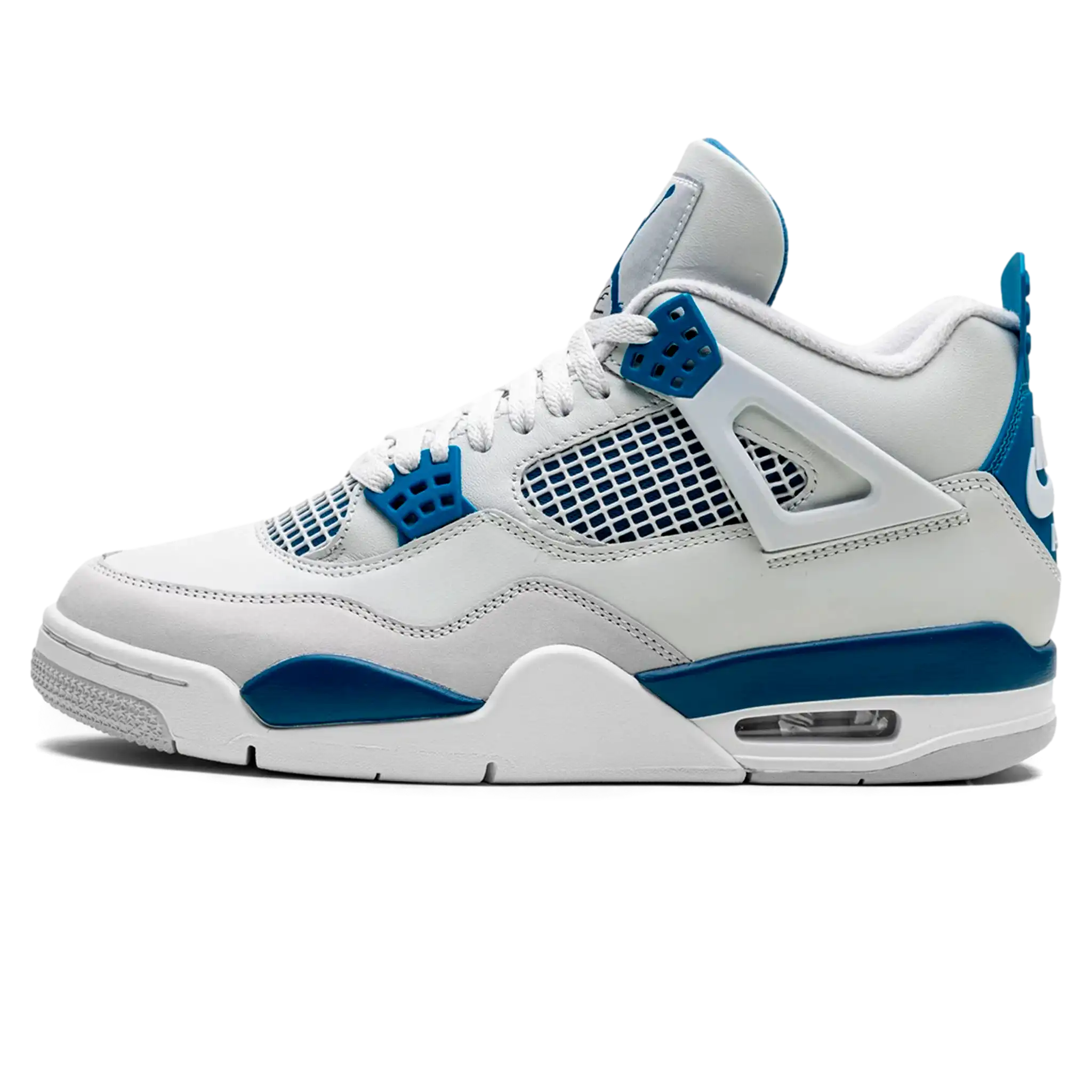 Tênis Air Jordan 4 "Military Blue" Branco / Azul - FV5029-141