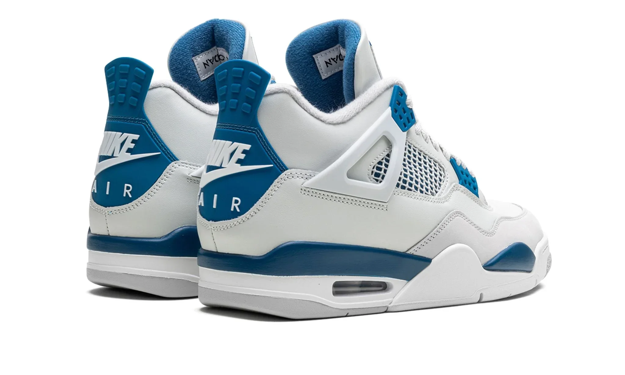 Tênis Air Jordan 4 "Military Blue" Branco / Azul - FV5029-141 - Image 3