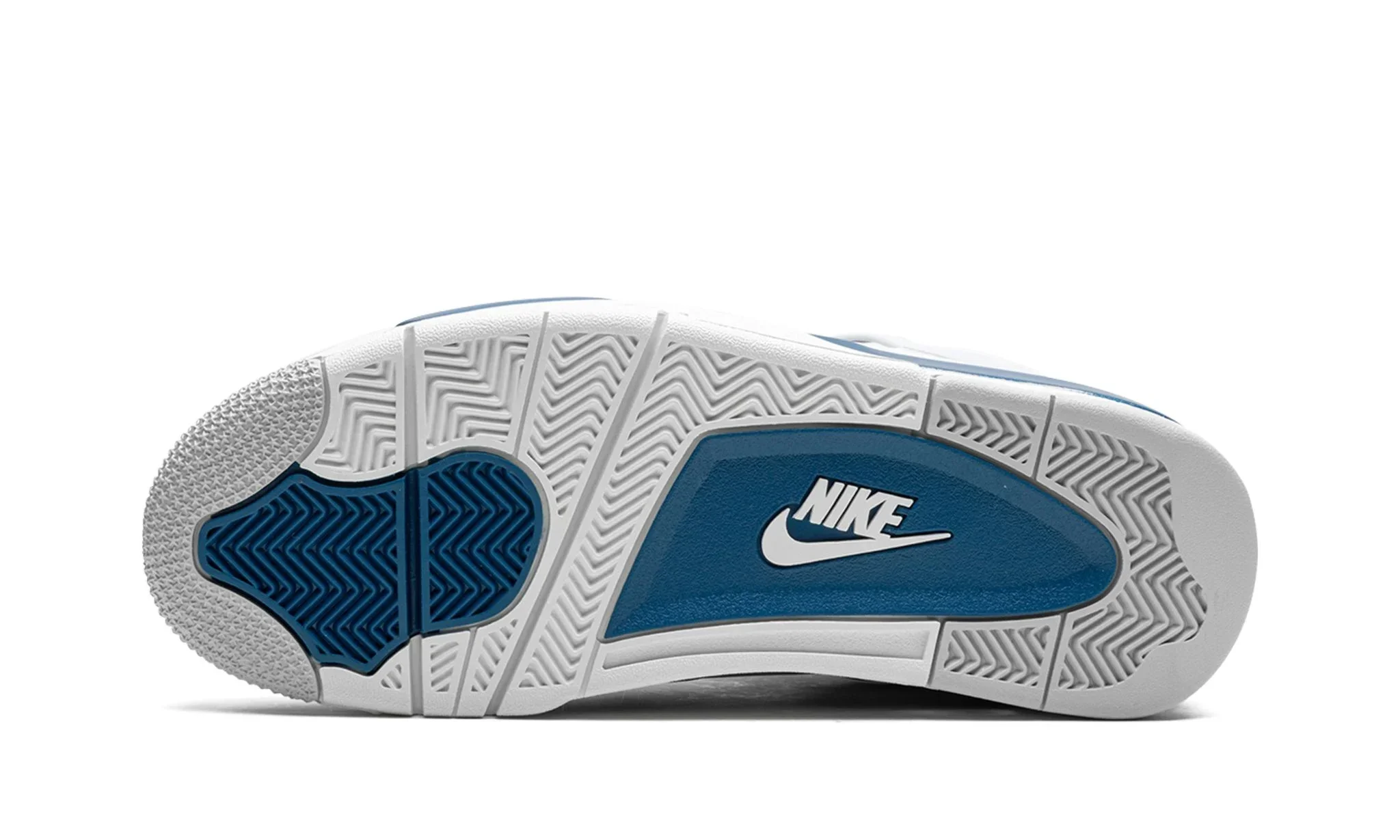 Tênis Air Jordan 4 "Military Blue" Branco / Azul - FV5029-141 - Image 5