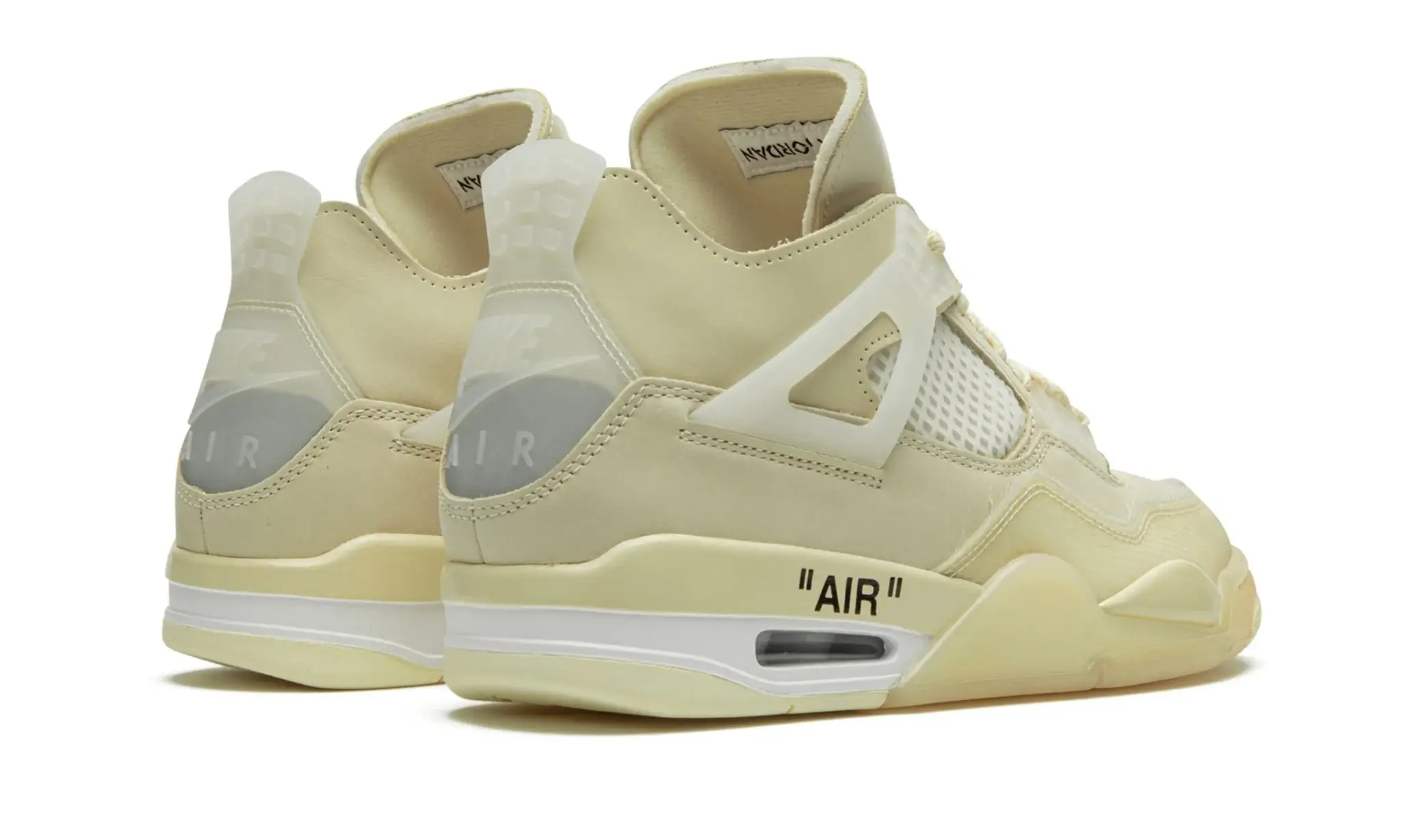 Tênis Air jordan 4 x Off-White "Sail" - CV9388-100 - Image 3