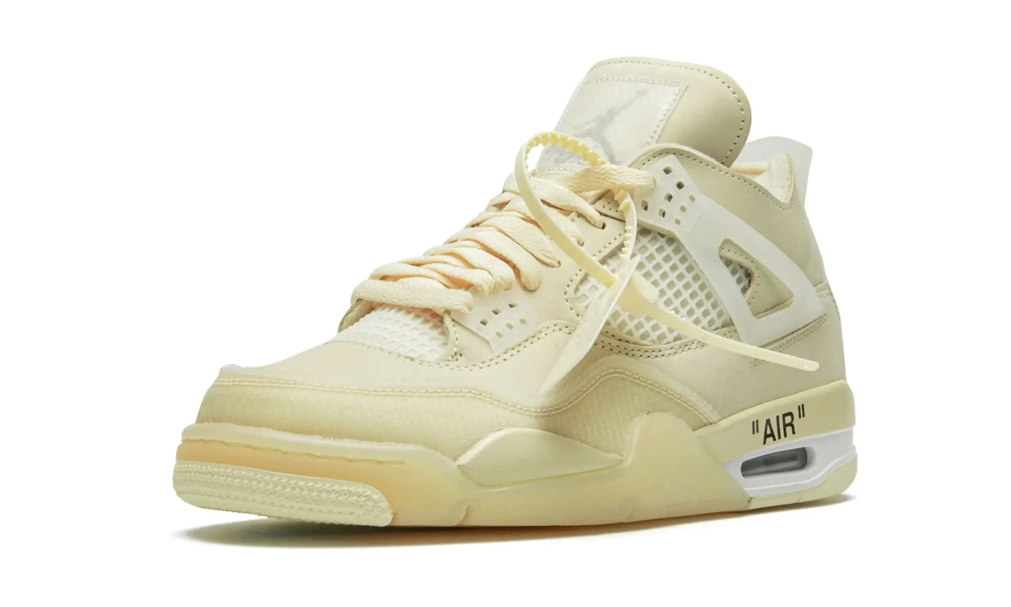 Tênis Air jordan 4 x Off-White "Sail" - CV9388-100 - Image 4
