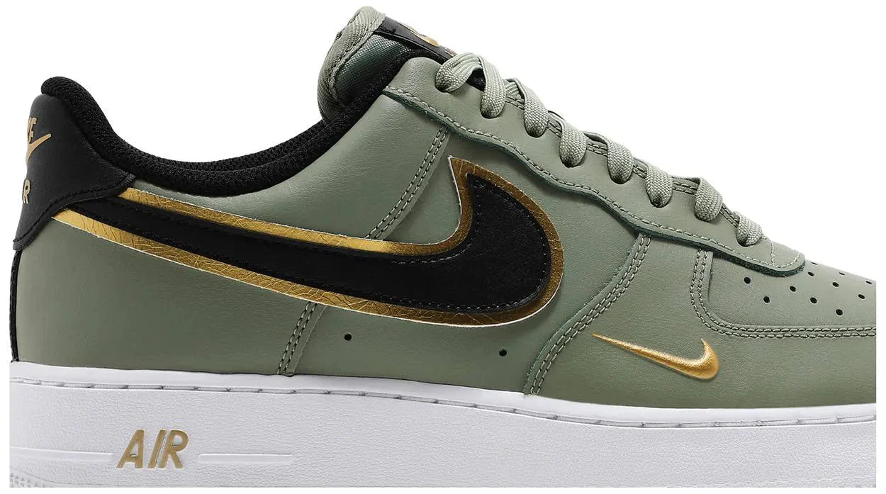 Tênis Nike Air Force 1 '07 LV8 Metallic Swoosh Pack - Oil Green - DA8481-300 - Image 2