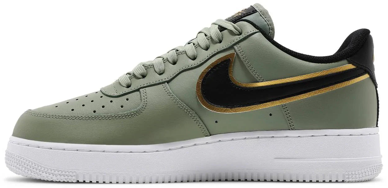 Tênis Nike Air Force 1 '07 LV8 Metallic Swoosh Pack - Oil Green - DA8481-300 - Image 3