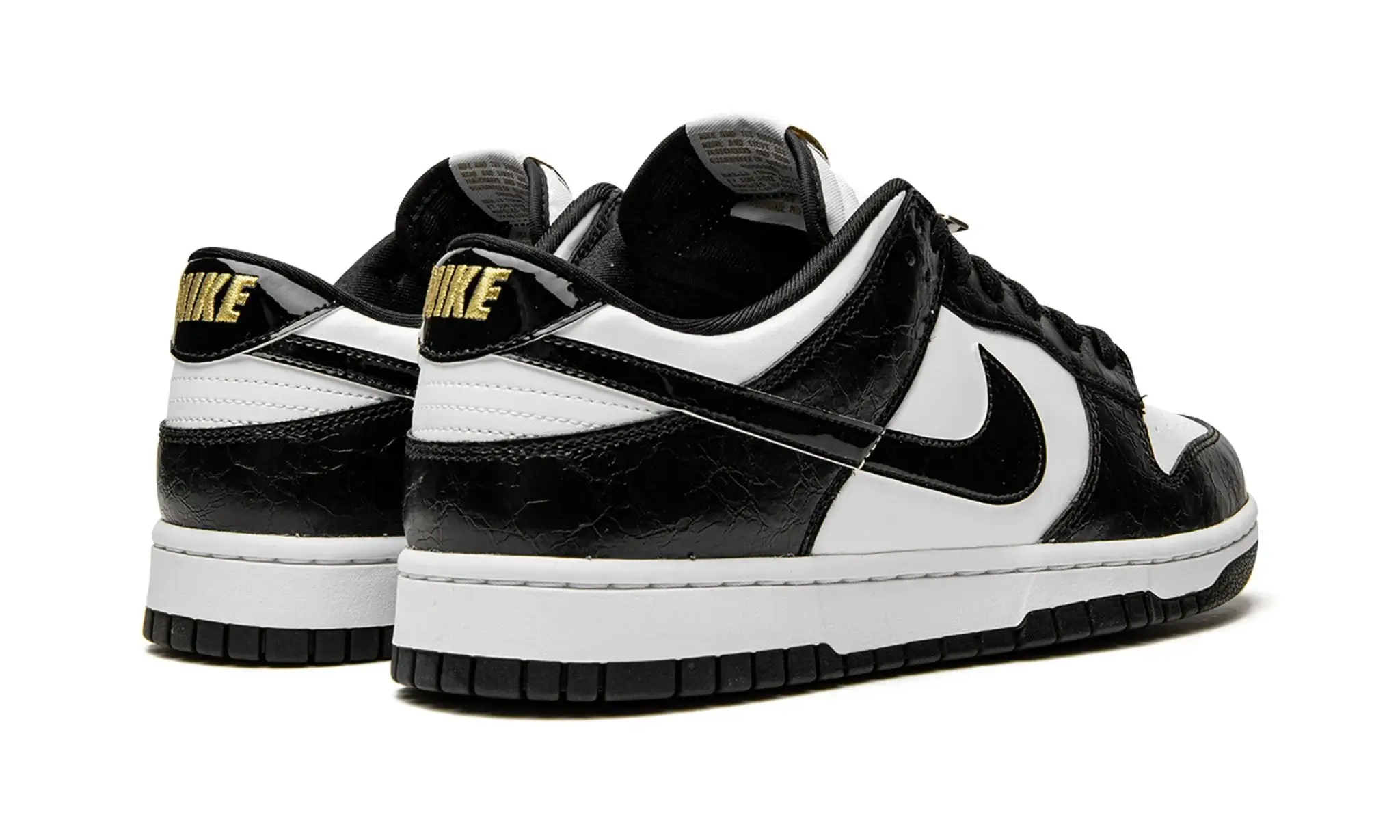 Tênis Nike Dunk Low Black "World Champ" Preto / Branco - DR9511-100 - Image 3