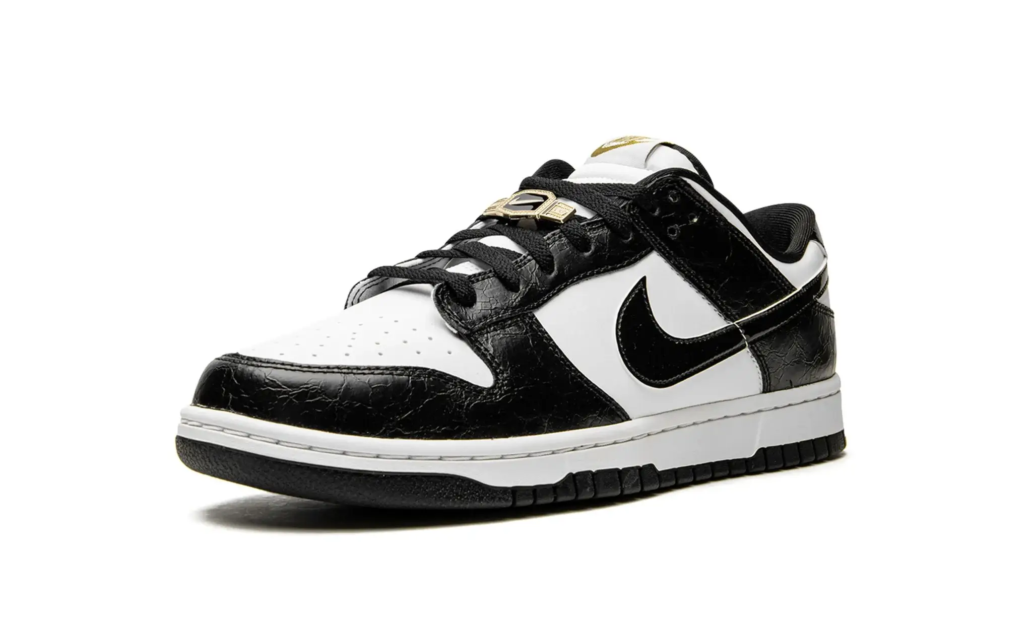 Tênis Nike Dunk Low Black "World Champ" Preto / Branco - DR9511-100 - Image 4