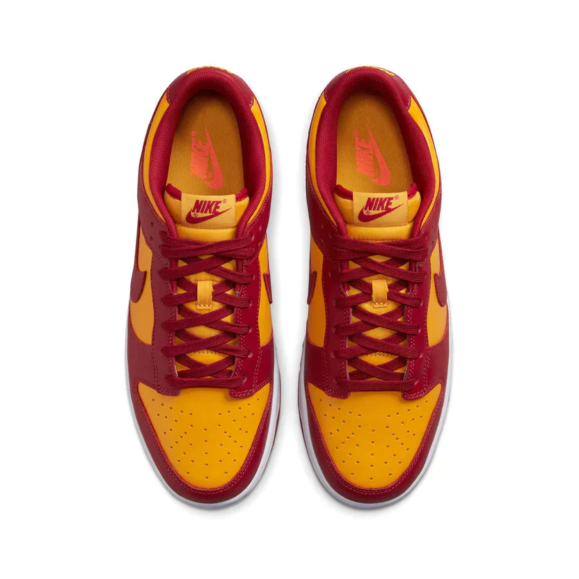 Tênis Nike Dunk Low "Championship Gold" Vermelho / Amarelo - DD1391-701 - Image 3