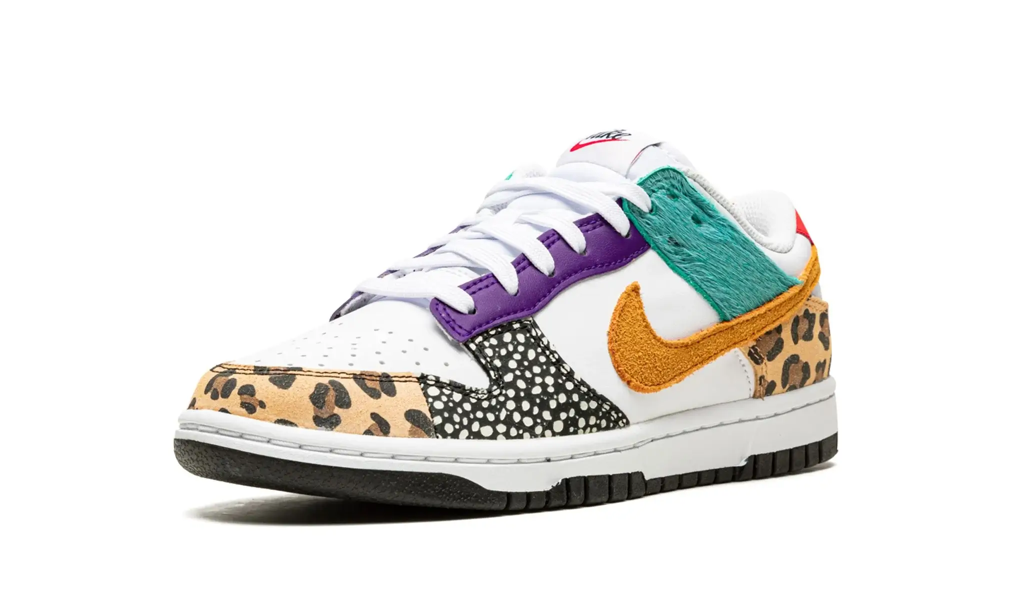 Tênis Nike Dunk Low Feminino "Animal Print" Colorido - DN3866-100 - Image 4