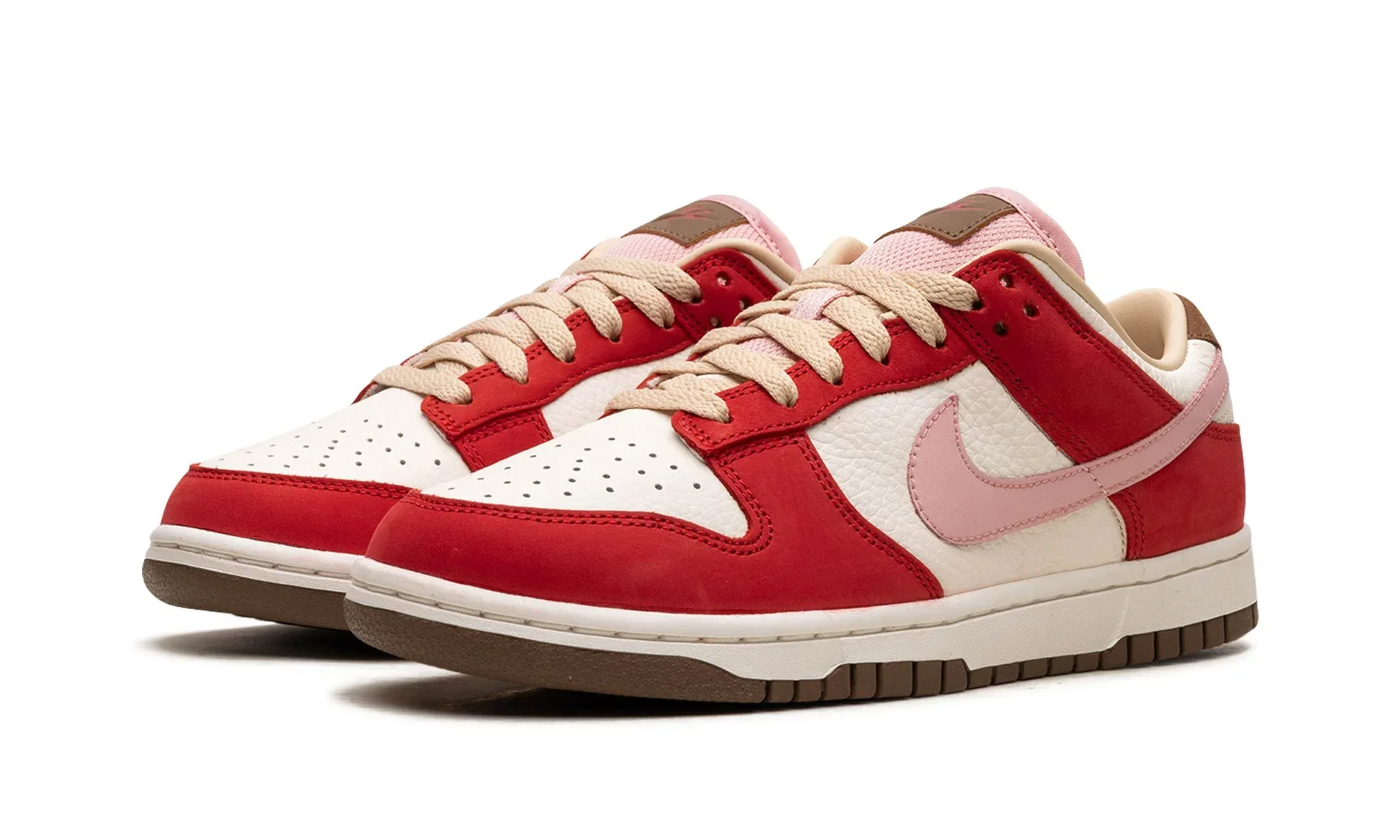 Tênis Nike Dunk Low Feminino "Bacon" Vermelho / Rosa - FB7910-600 - Image 2