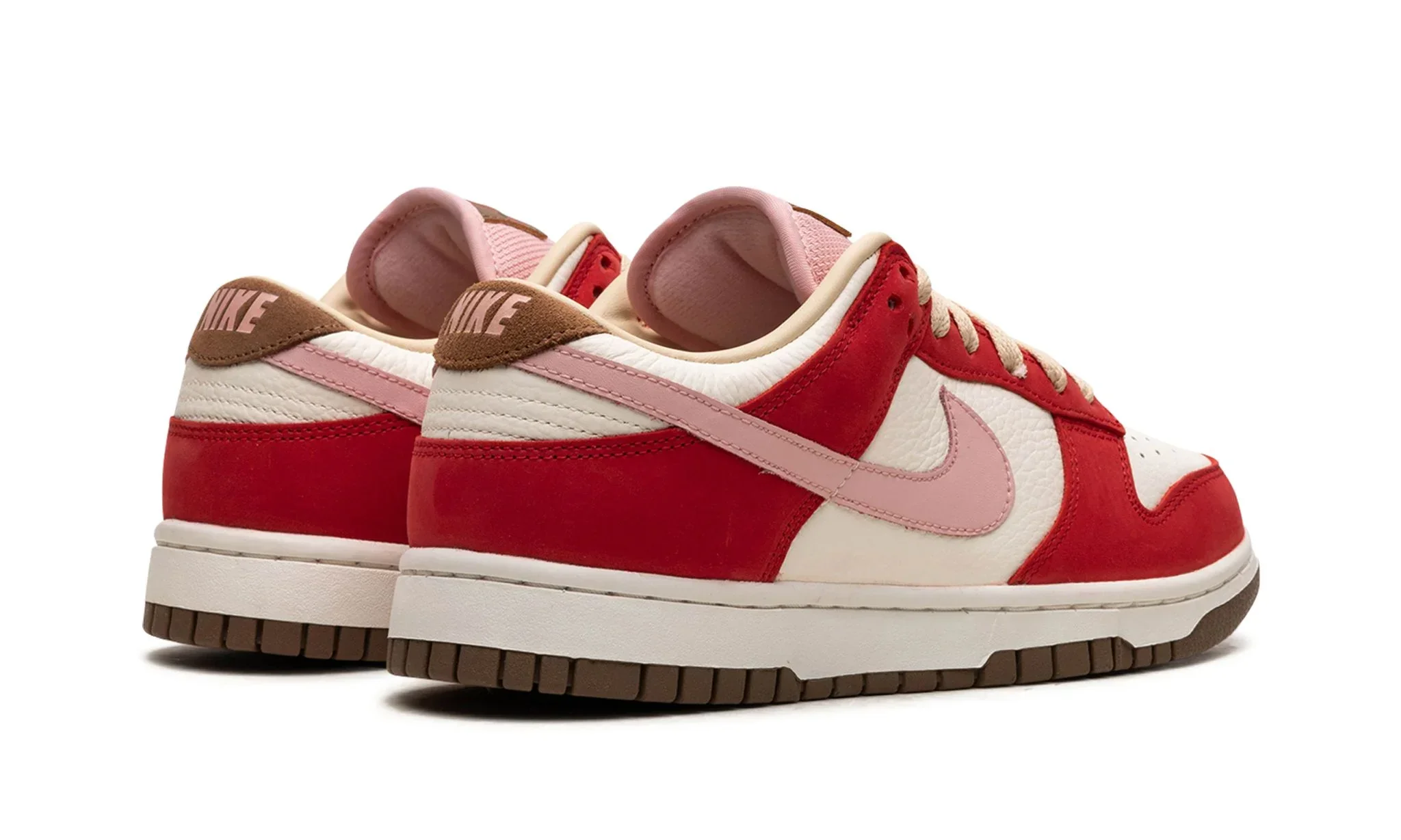Tênis Nike Dunk Low Feminino "Bacon" Vermelho / Rosa - FB7910-600 - Image 3