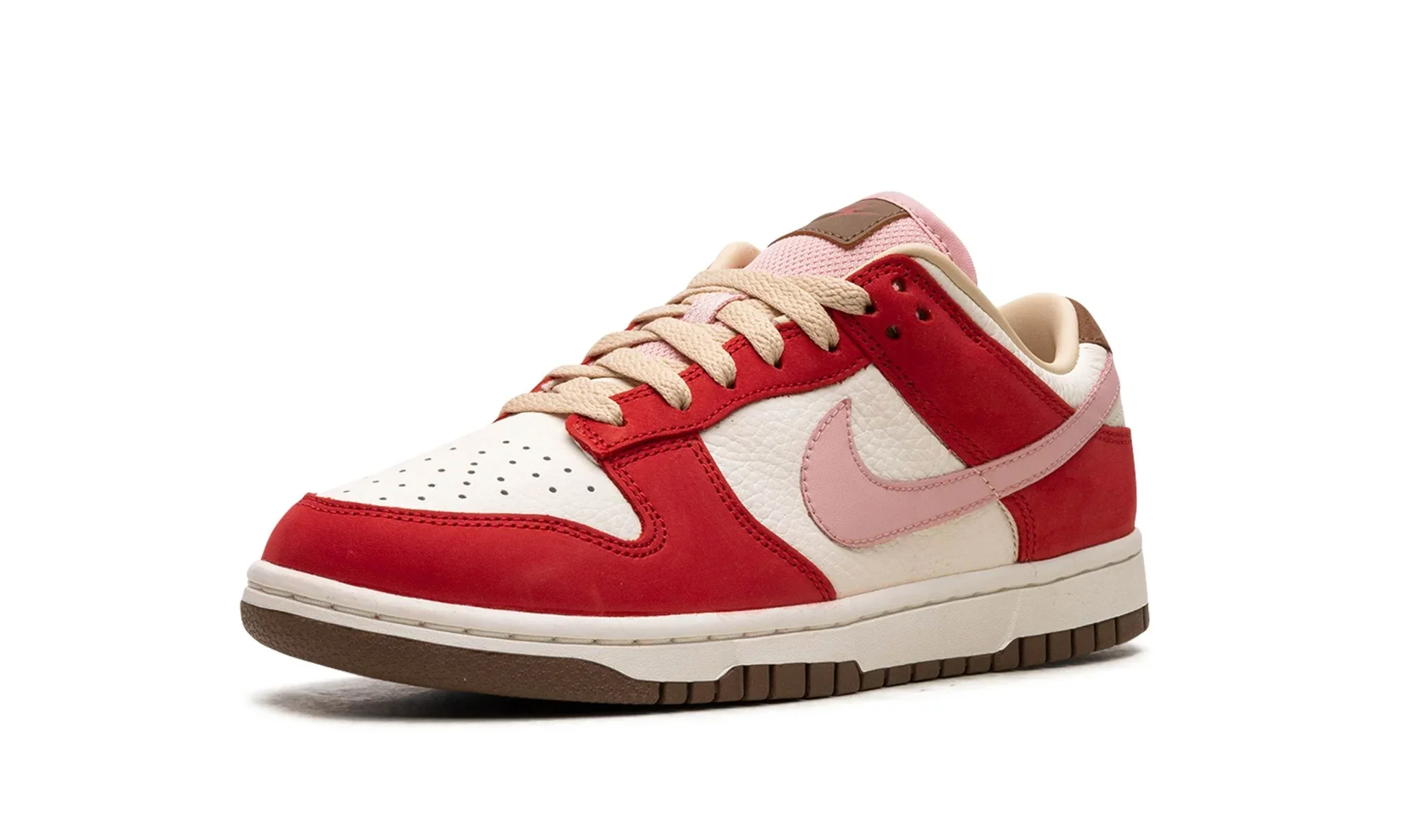 Tênis Nike Dunk Low Feminino "Bacon" Vermelho / Rosa - FB7910-600 - Image 4