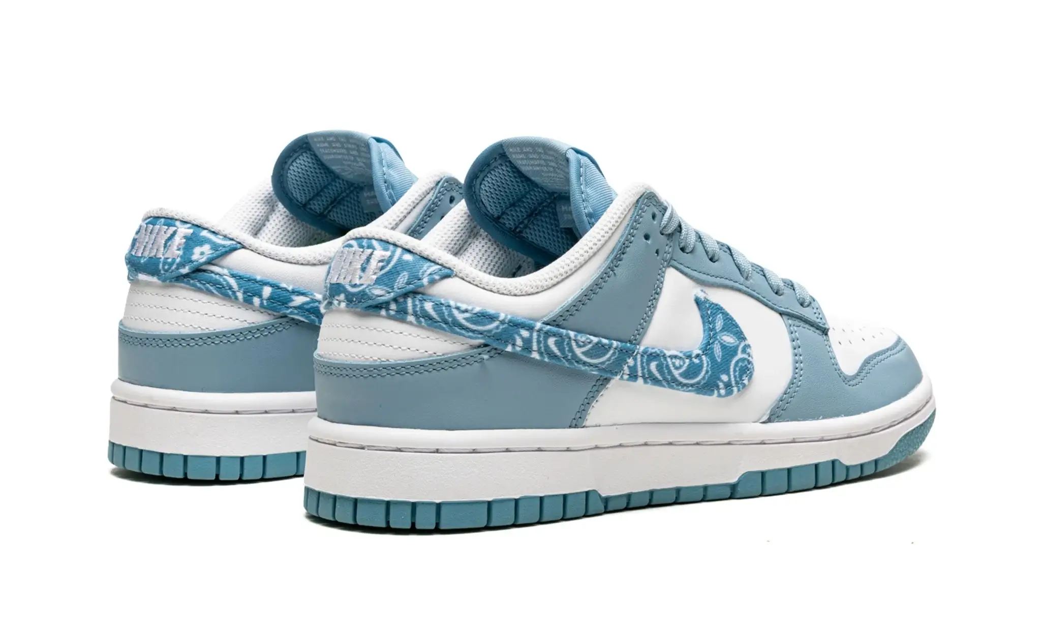 Tênis Nike Dunk Low Feminino "Blue Paisley" Azul / Branco - DH4401-101 - Image 3