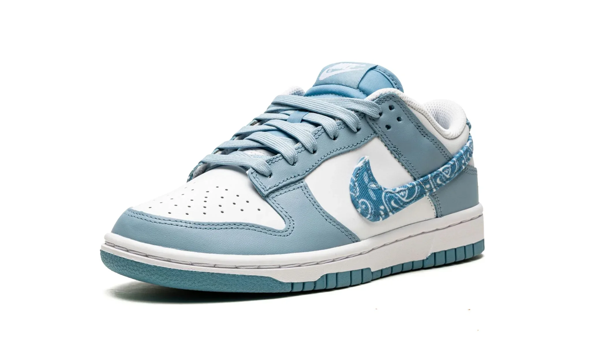 Tênis Nike Dunk Low Feminino "Blue Paisley" Azul / Branco - DH4401-101 - Image 4