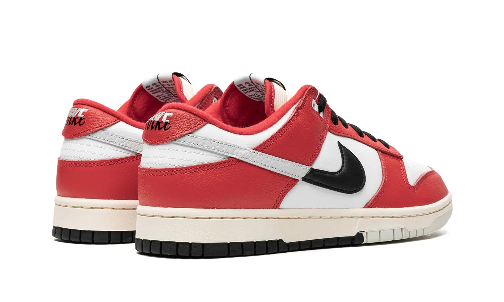 Tênis Nike Dunk Low Masculino "Chicago Split" Vermelho - DZ2536-600 - Image 3