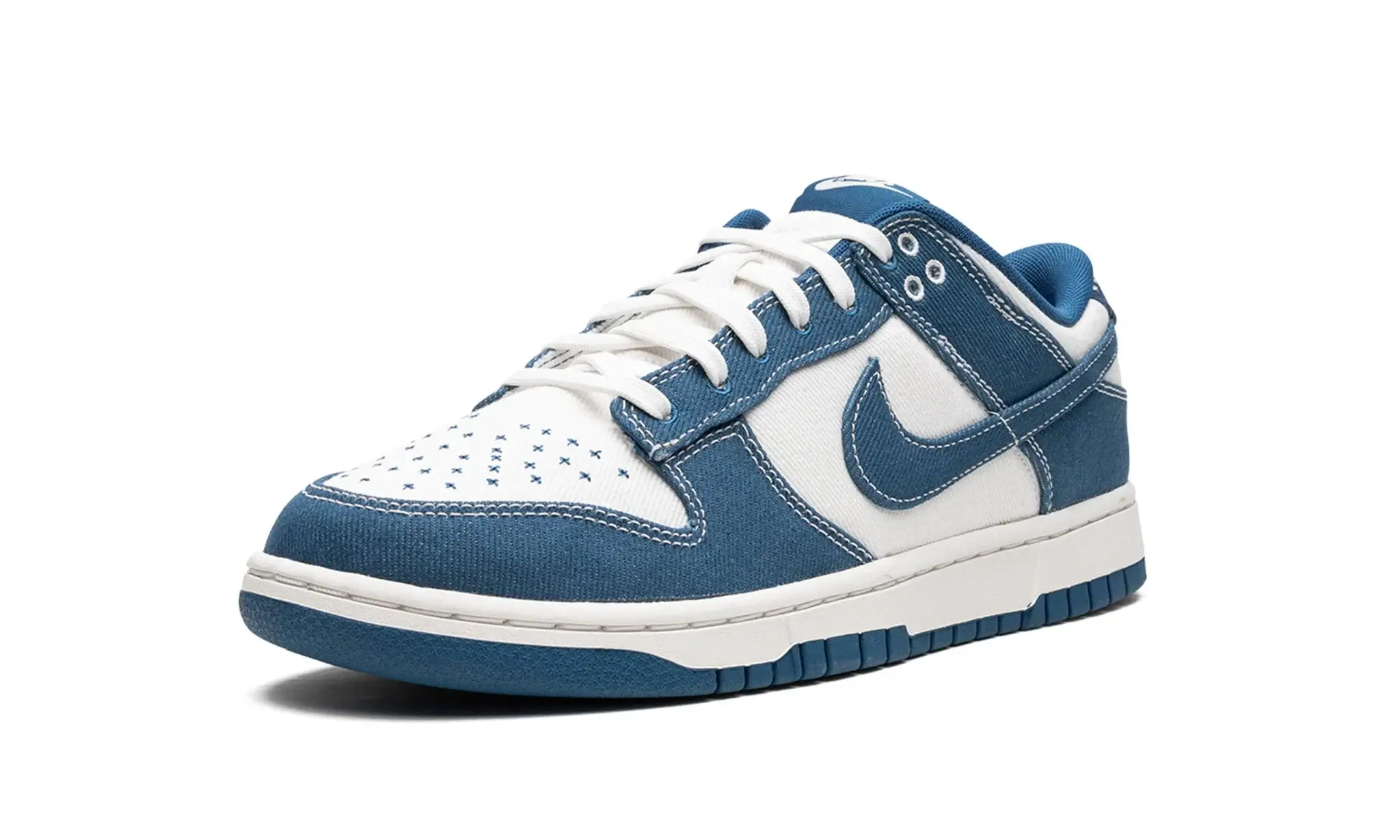 Tênis Nike Dunk Low "Sashiko industrial Blue" Azul - DV0834-101 - Image 4