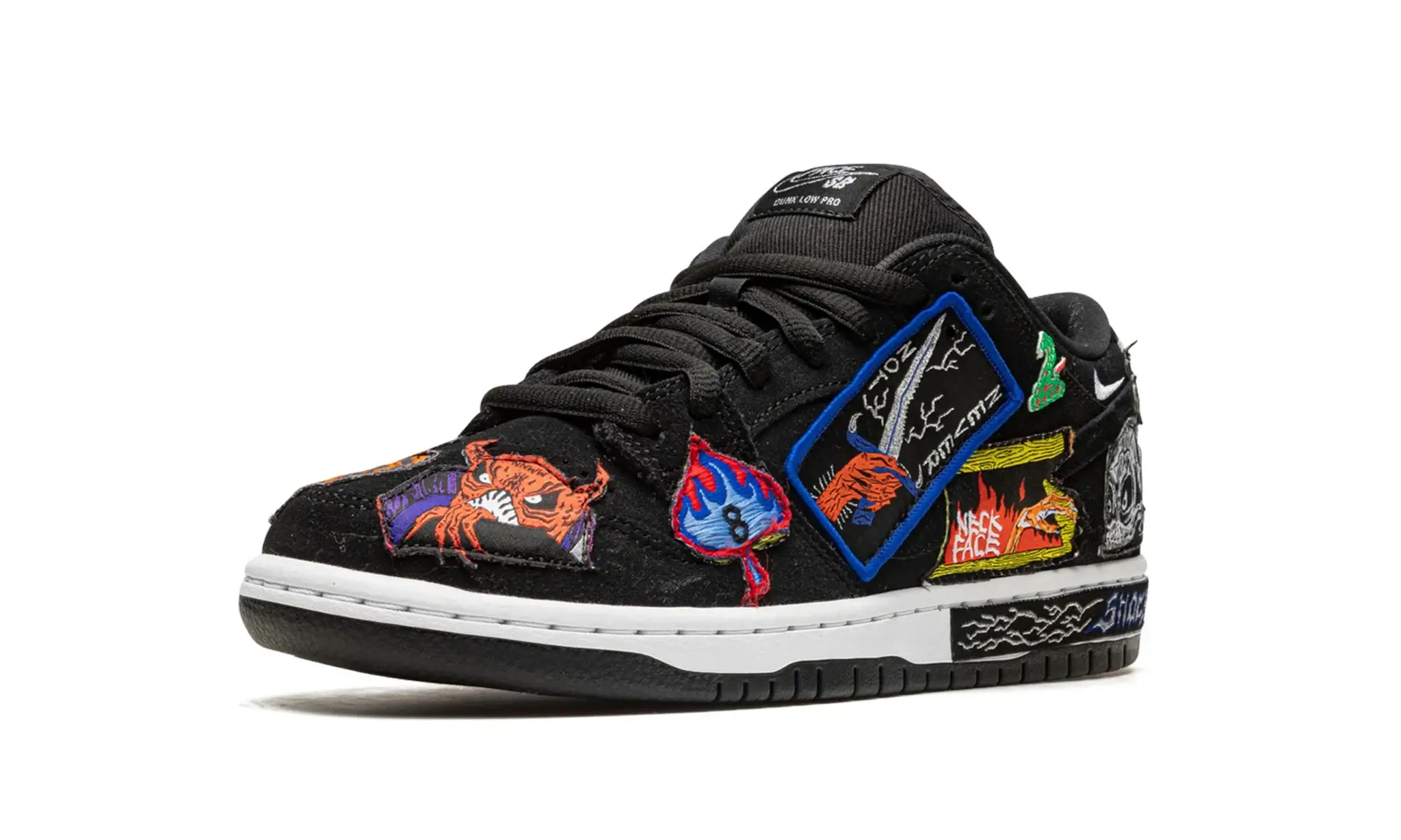 Tênis Nike Dunk Low SB "Neckface" Preto - DQ4488-001 - Image 4
