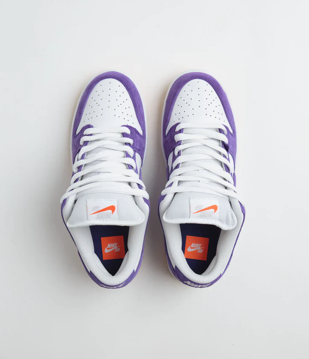 Tênis Nike Dunk Low SB Orange Label "Court Purple" Roxo - DV5464-500 - Image 7
