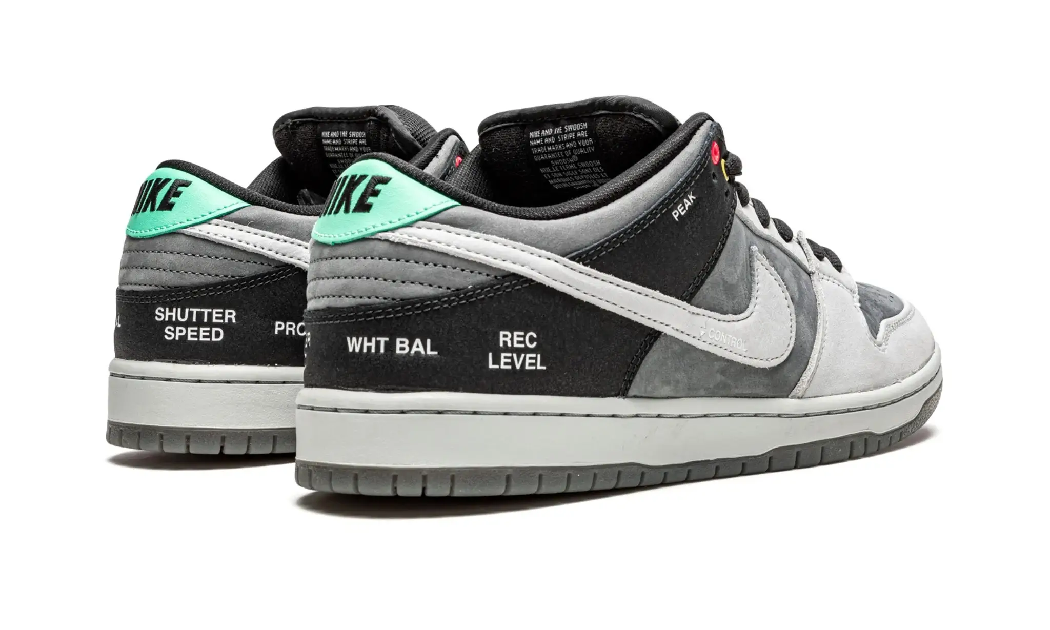 Tênis Nike Dunk Low SB "VX1000" Cinza / Preto - CV1659-001 - Image 3