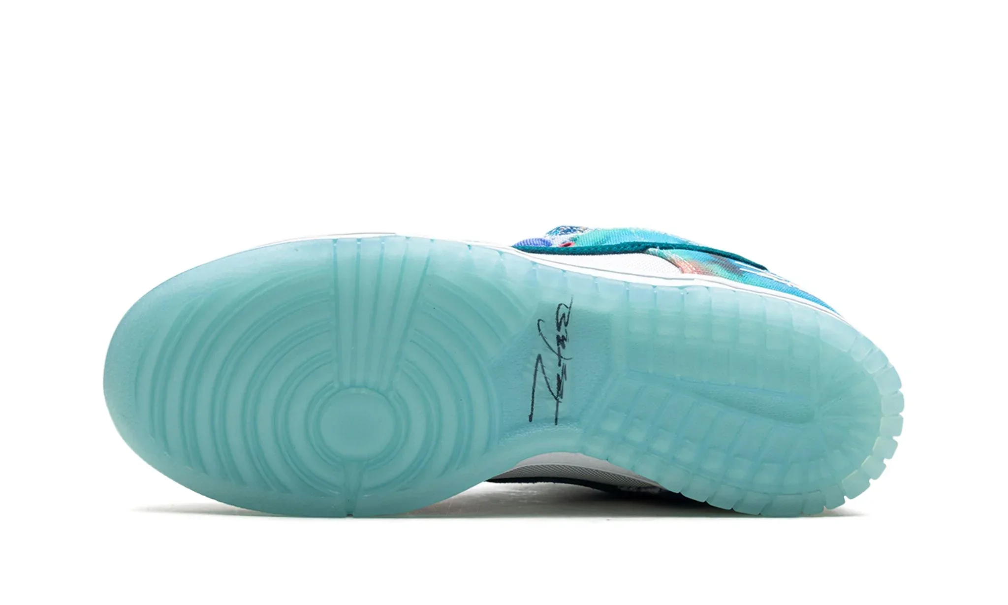 Tênis Nike Dunk Low SB x Futura "Bleached Aqua" Azul - HF6061-400 - Image 5