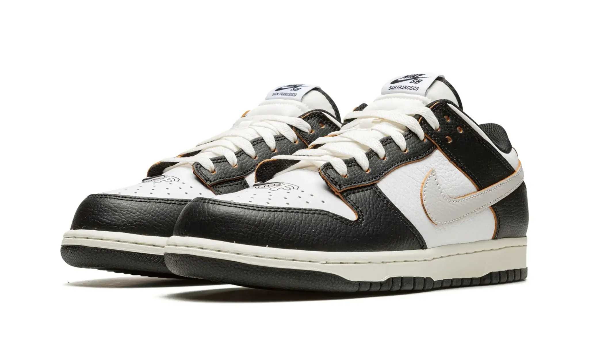 Tênis Nike Dunk Low SB x HUF "San Francisco" Preto / Branco - FD8775-001 - Image 2
