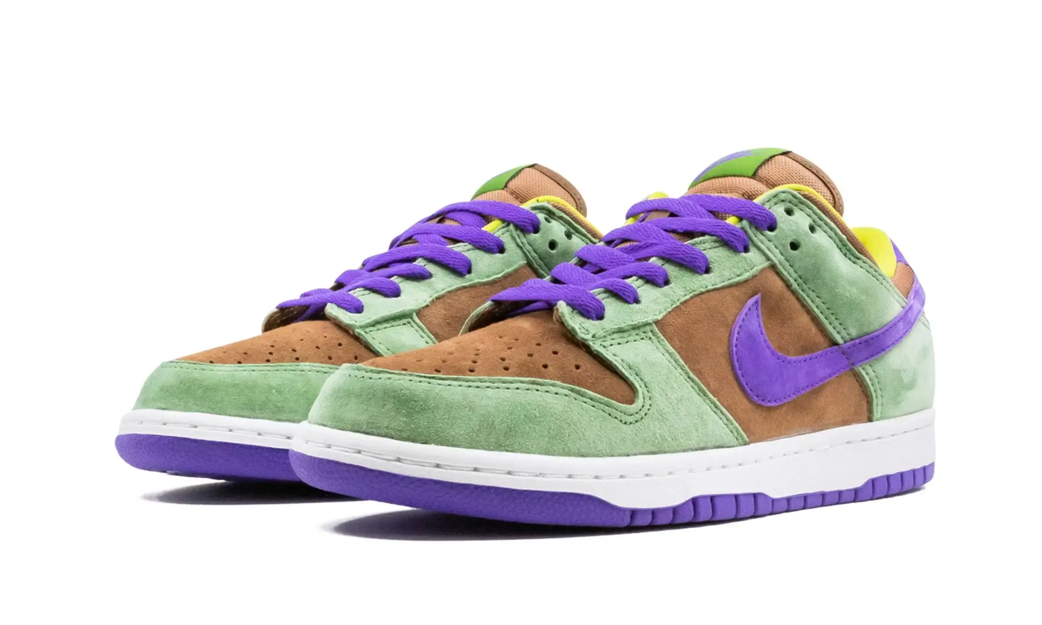 Tênis Nike Dunk Low "Veneer" Verde / Roxo - DA1469-200 - Image 2