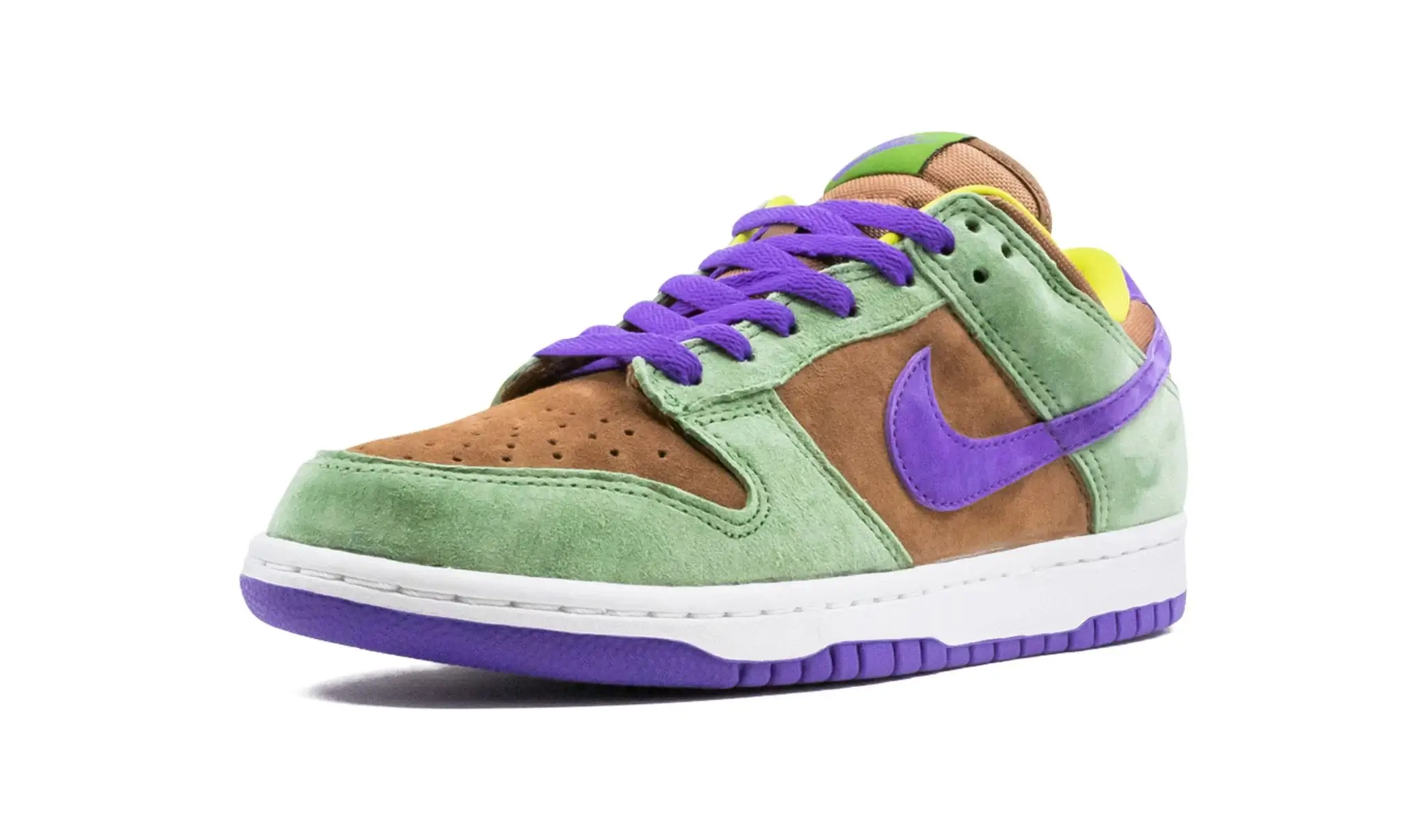 Tênis Nike Dunk Low "Veneer" Verde / Roxo - DA1469-200 - Image 4