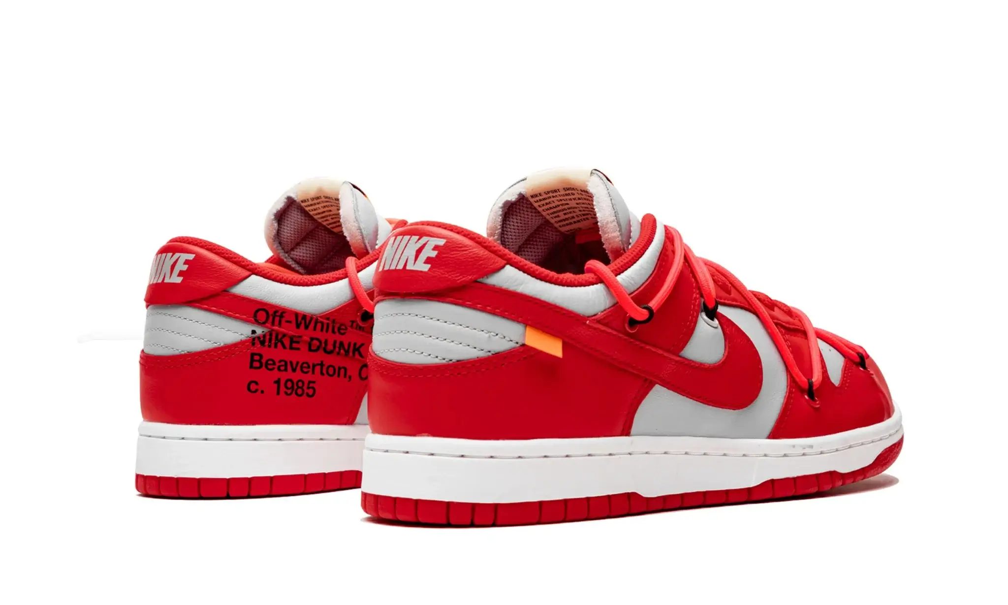 Tênis Nike Dunk Low x Off-White "University Red" Vermelho - CT0856-600 - Image 3
